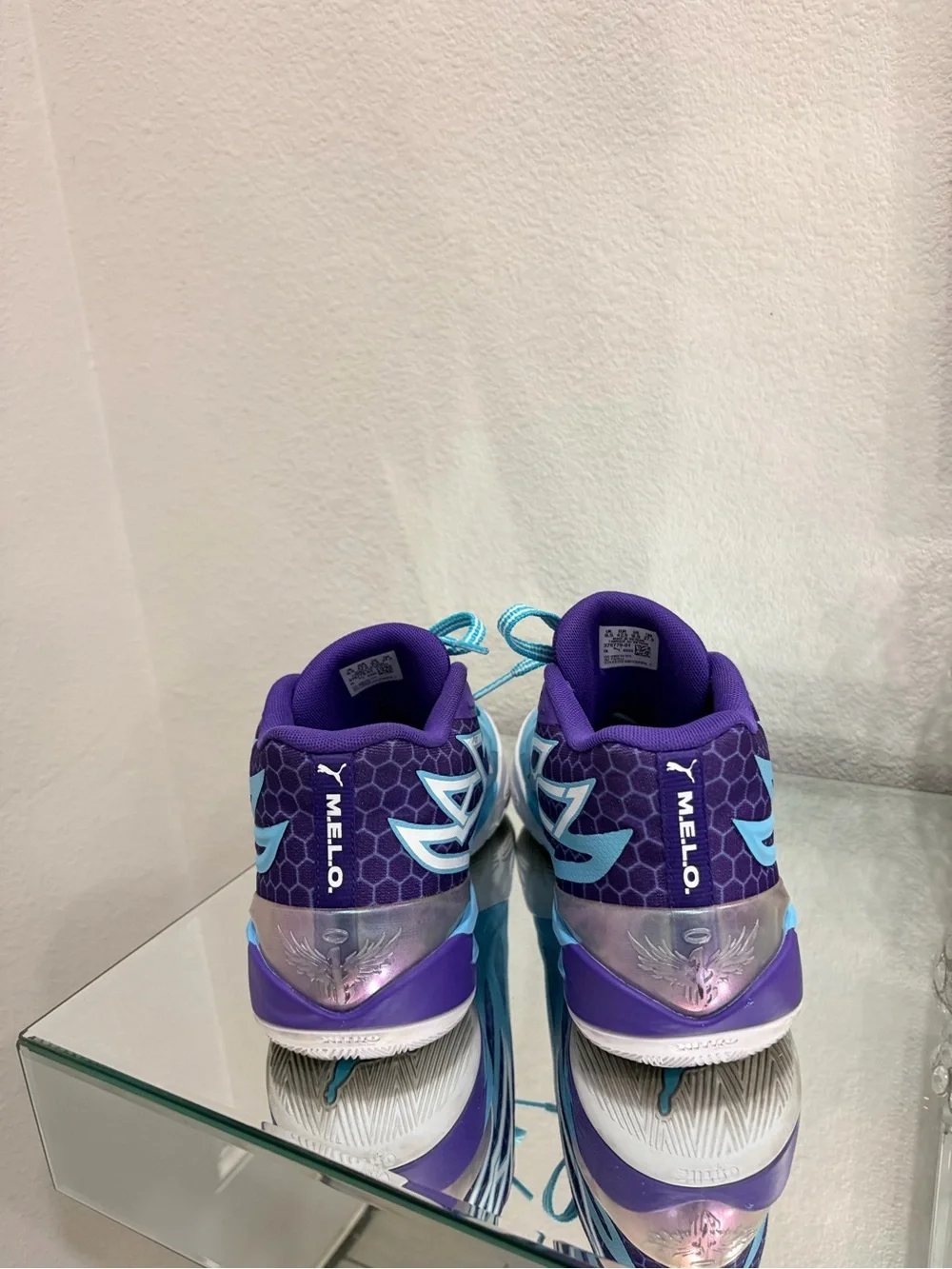 Puma M.E.L.O  Men's Blue and Purple Athletic Sneakers